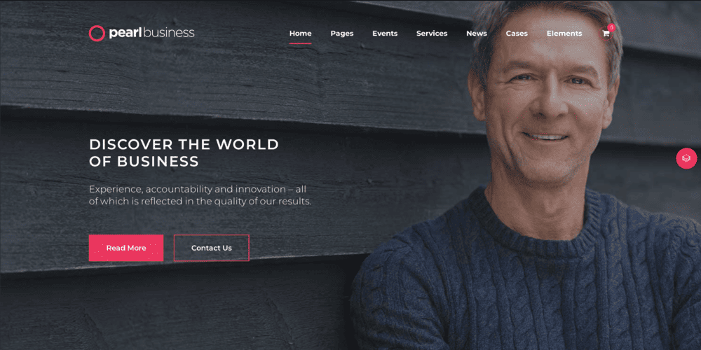 قالب شرکتی Pearl