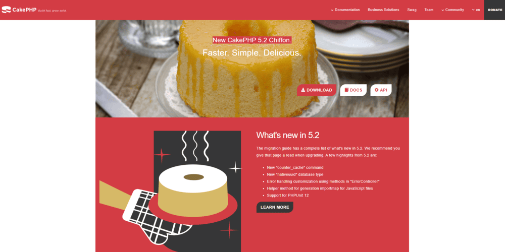 CakePHP یکی از گزینه های بهترین فریم ورک php